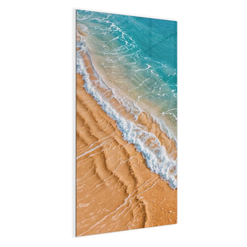Magnettafel - Sandrippen am Ufer
