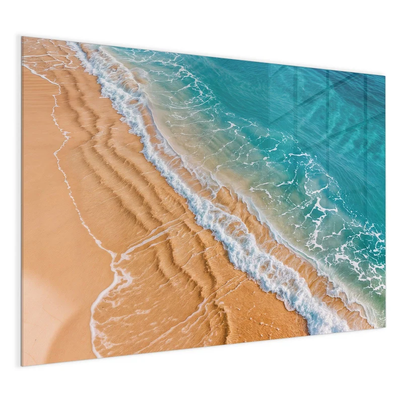 Magnettafel - Sandrippen am Ufer
