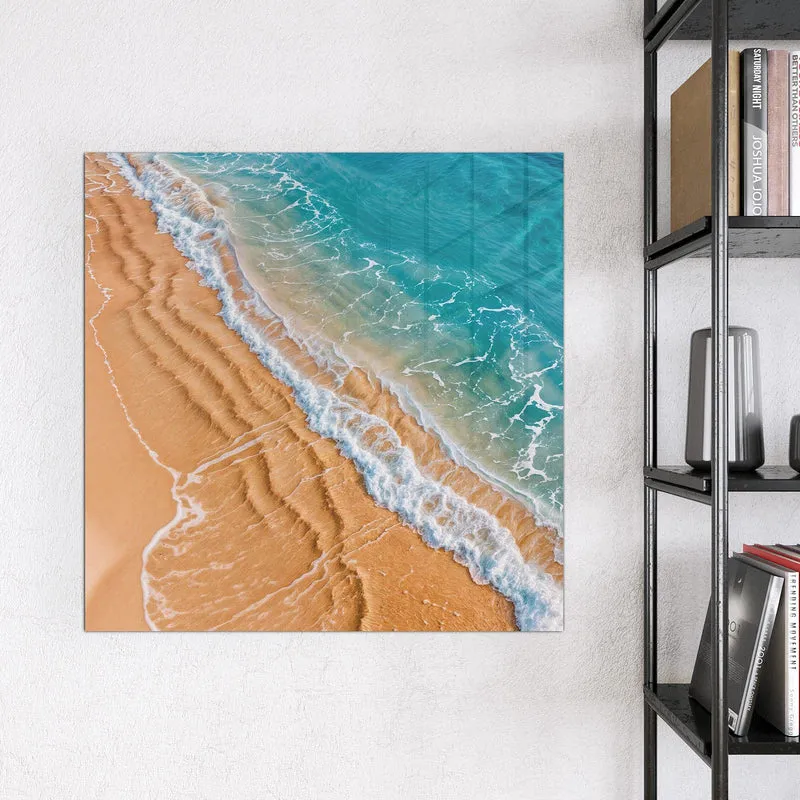 Magnettafel - Sandrippen am Ufer