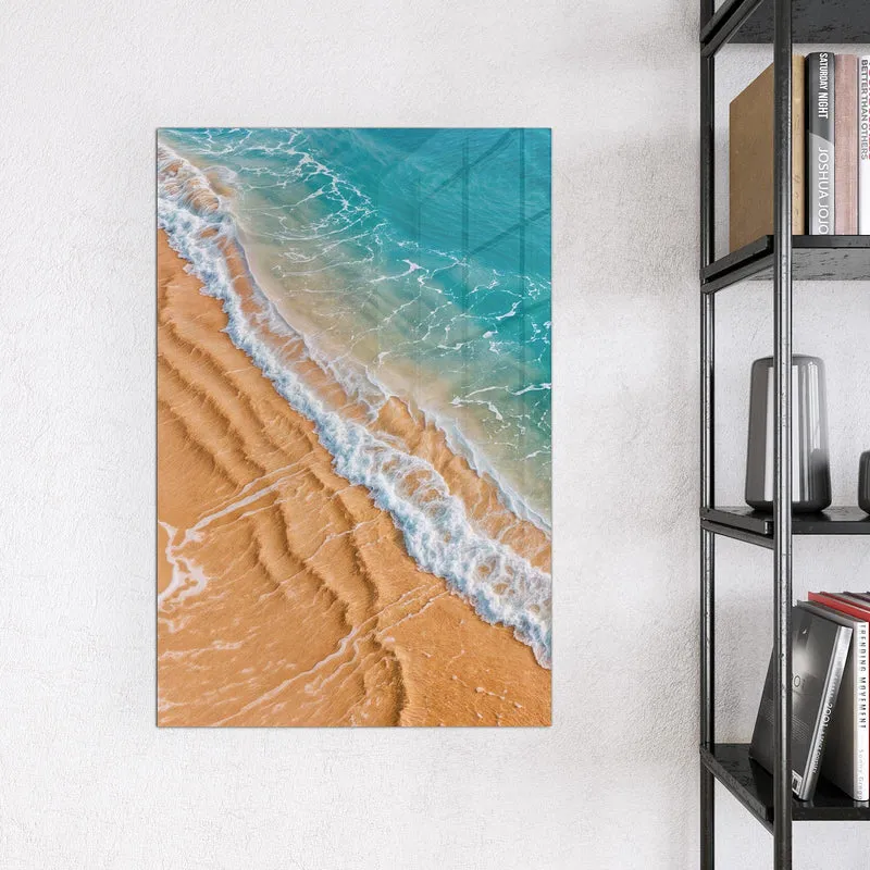 Magnettafel - Sandrippen am Ufer