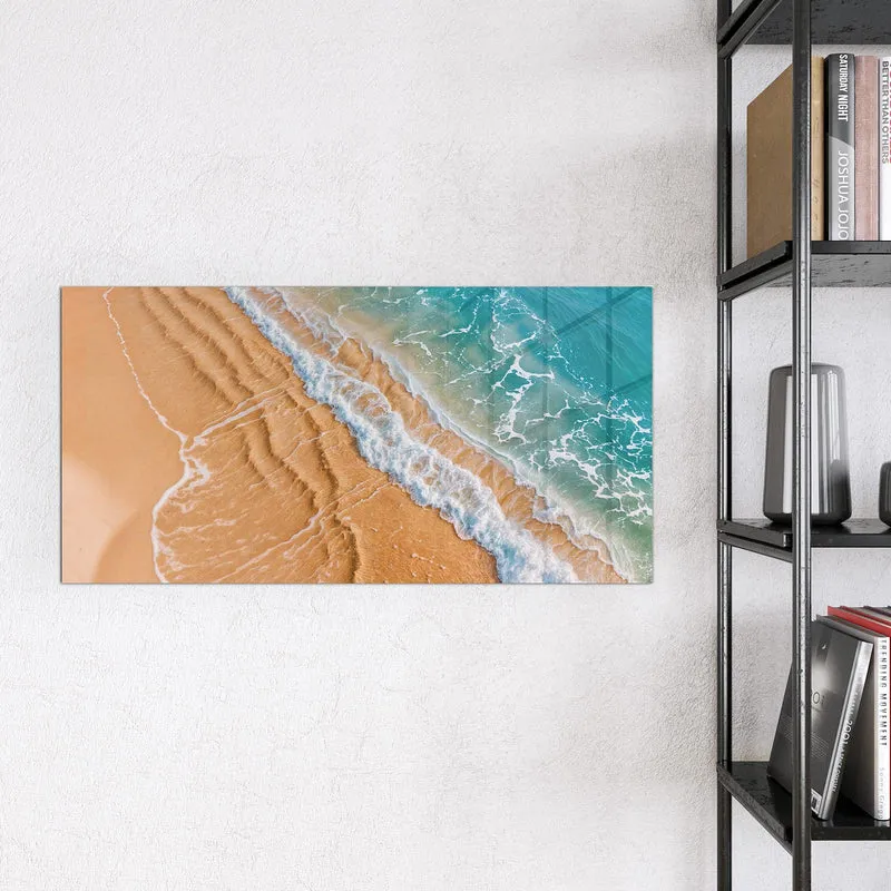 Magnettafel - Sandrippen am Ufer