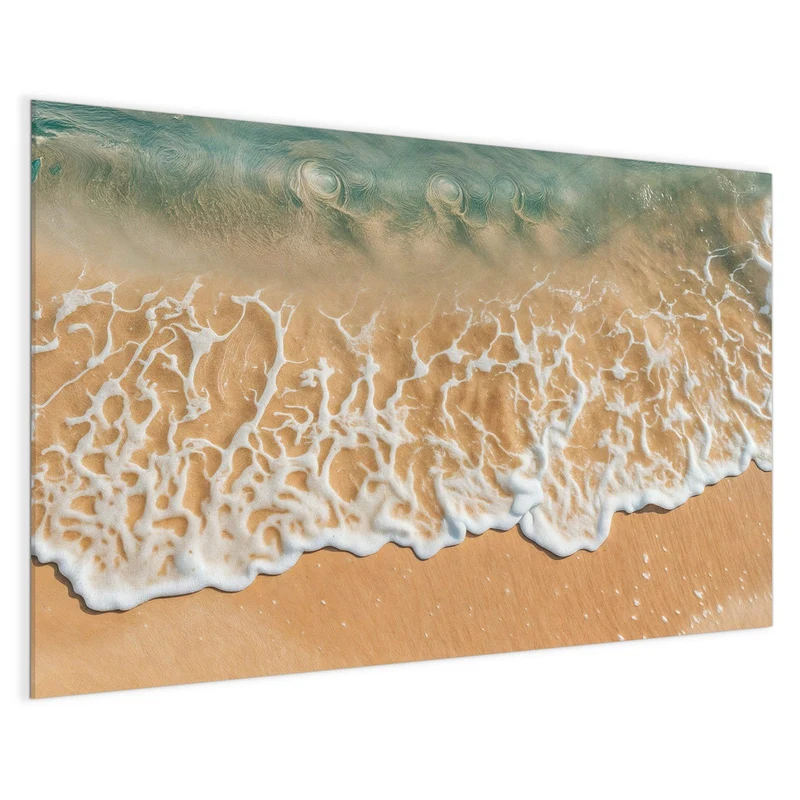 Magnettafel - Meeresschaum auf Sand