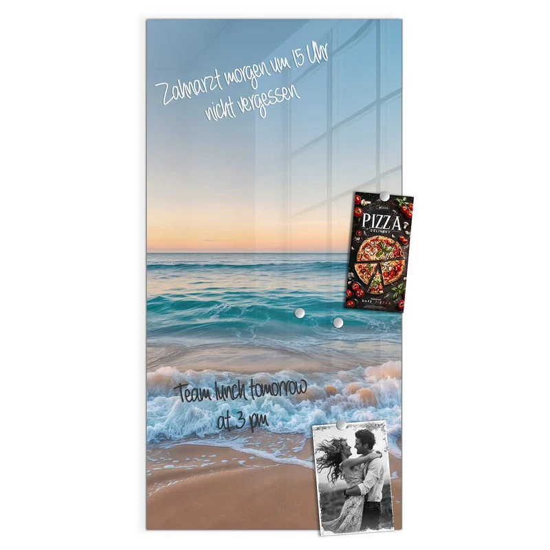 Magnettafel - Strandhorizont