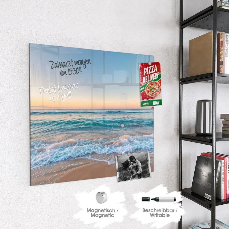 Magnettafel - Strandhorizont