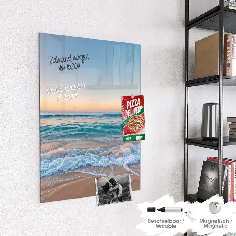 Magnettafel - Strandhorizont