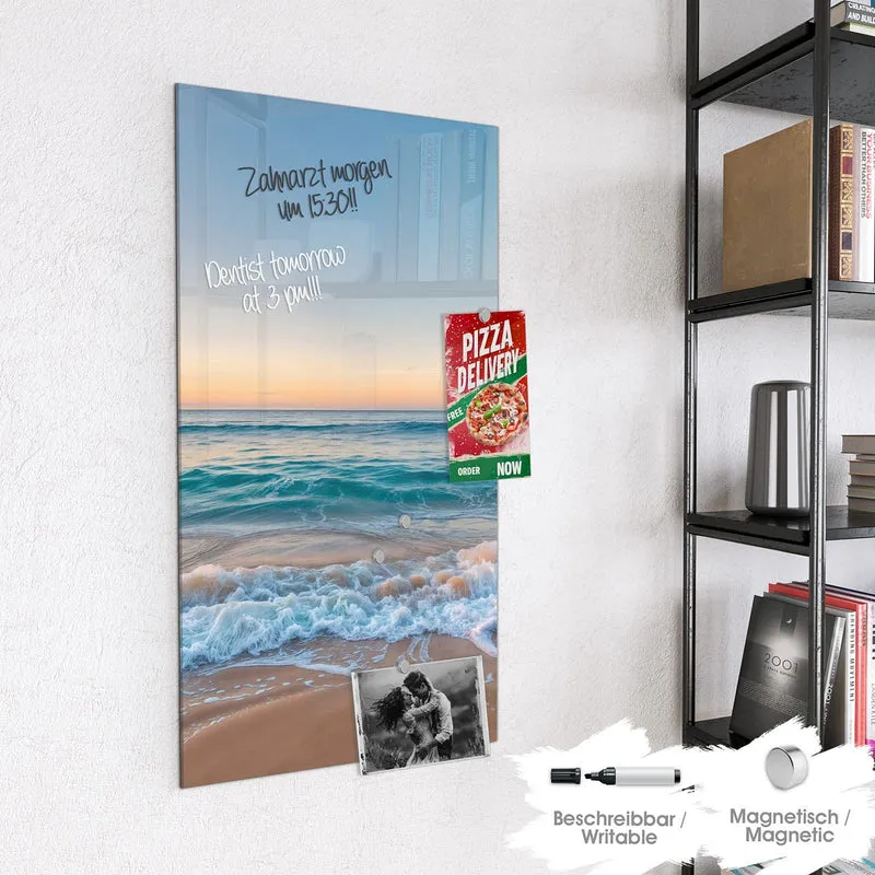 Magnettafel - Strandhorizont