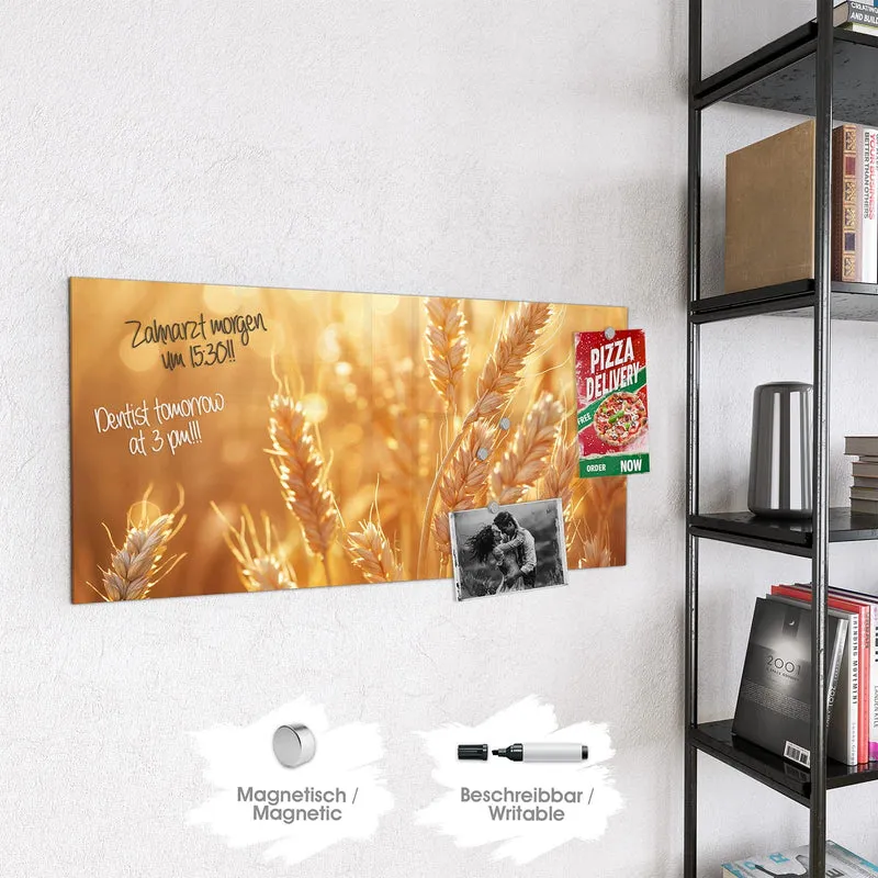 Magnettafel - Reife Weizenähren