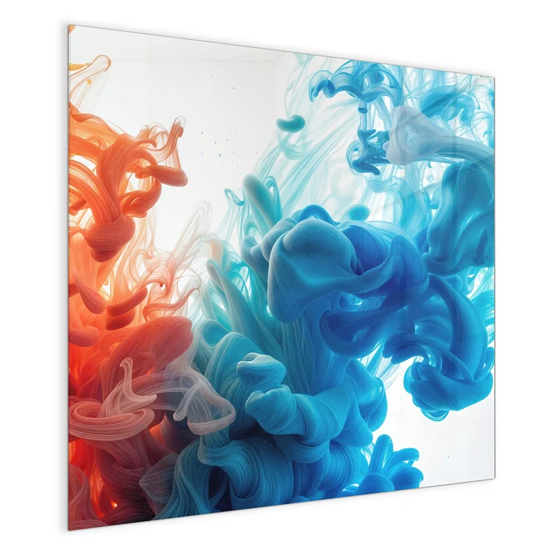 Magnettafel - Tinte im Wasser