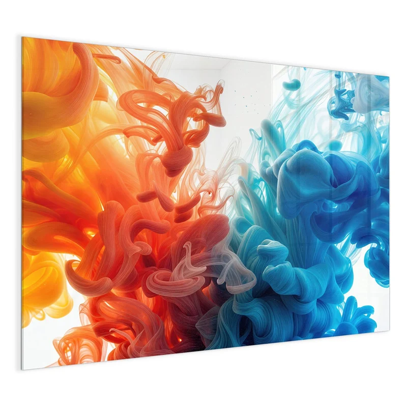 Magnettafel - Tinte im Wasser