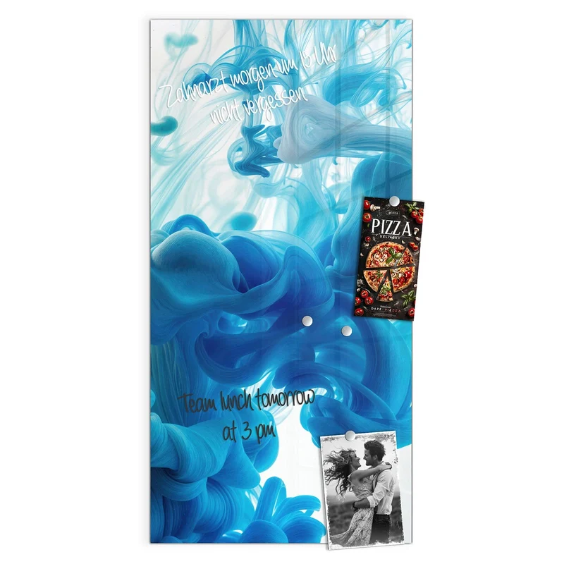 Magnettafel - Tinte im Wasser