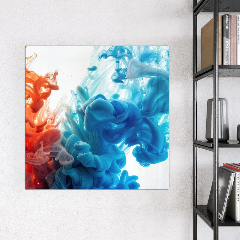 Magnettafel - Tinte im Wasser