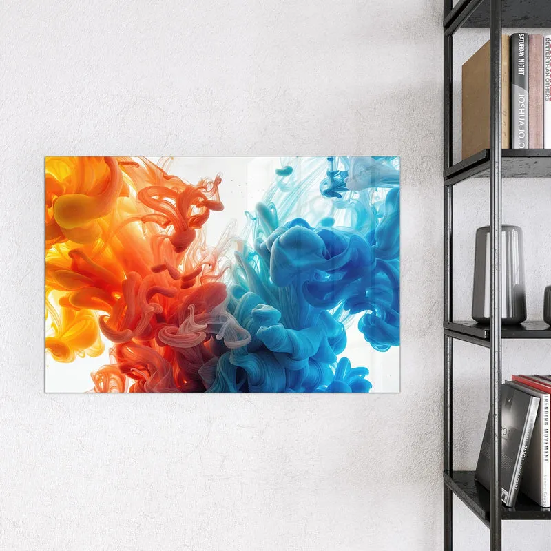 Magnettafel - Tinte im Wasser