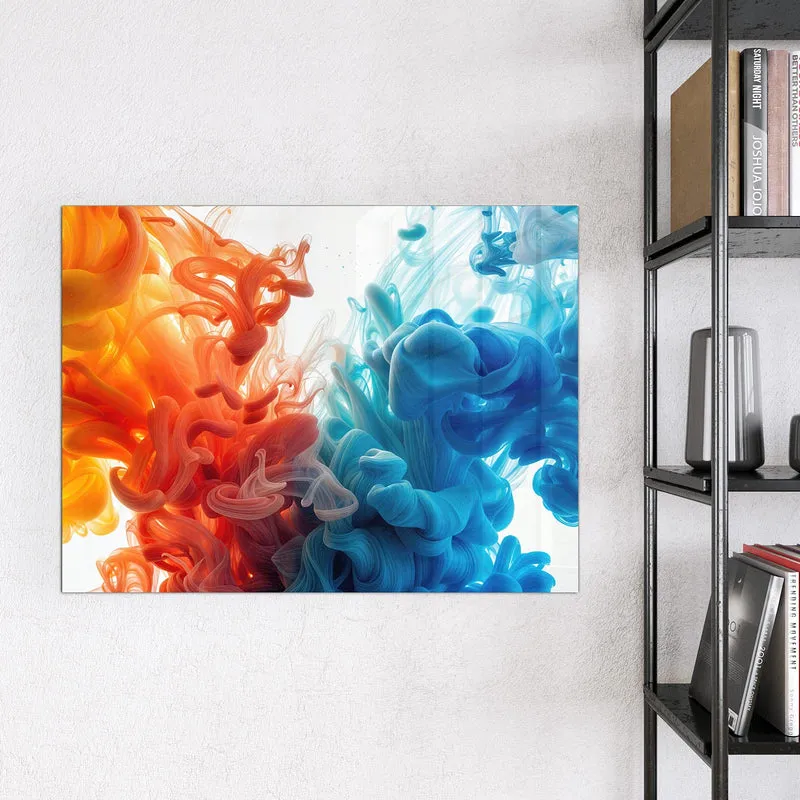 Magnettafel - Tinte im Wasser