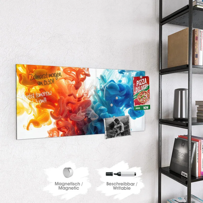 Magnettafel - Tinte im Wasser