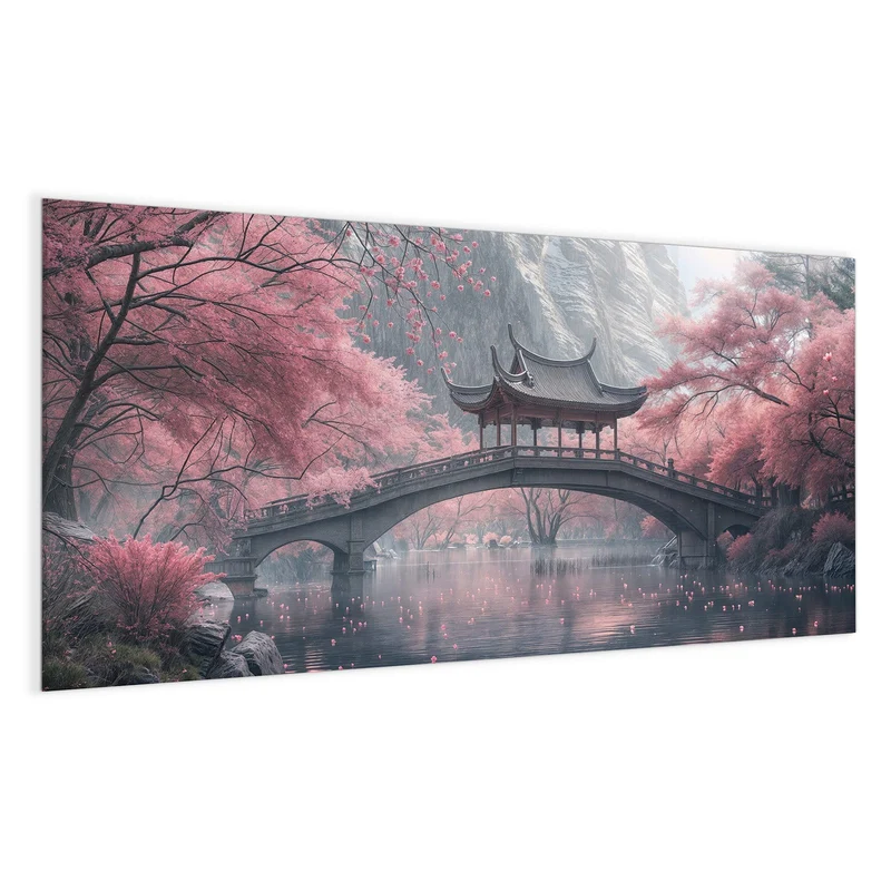 Magnettafel - Japanischer Garten