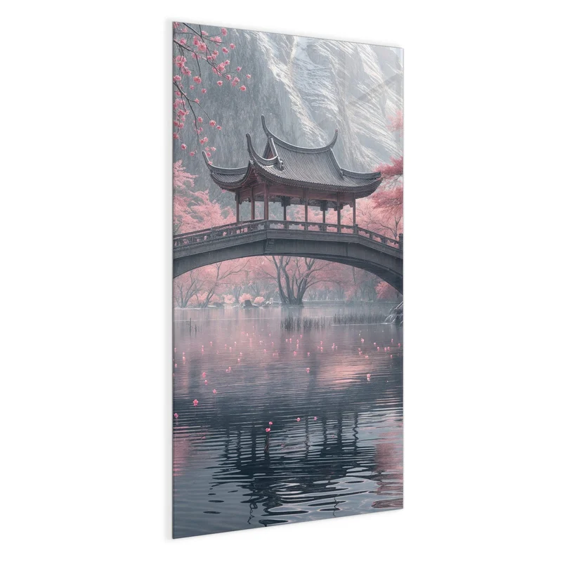 Magnettafel - Japanischer Garten