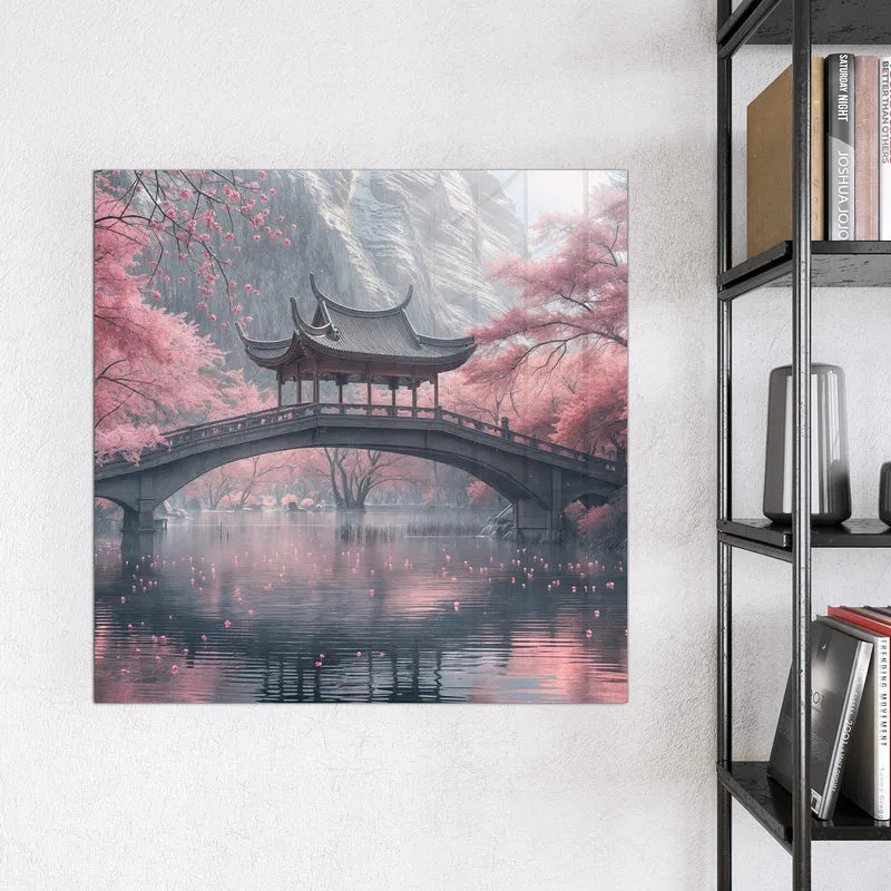 Magnettafel - Japanischer Garten