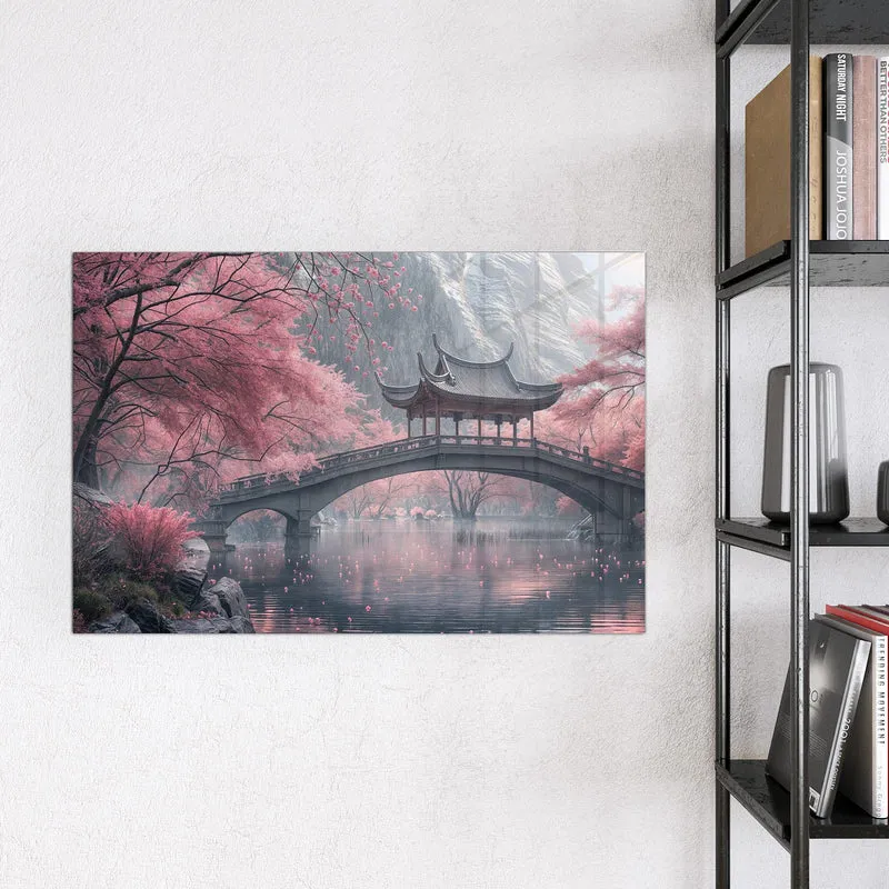 Magnettafel - Japanischer Garten