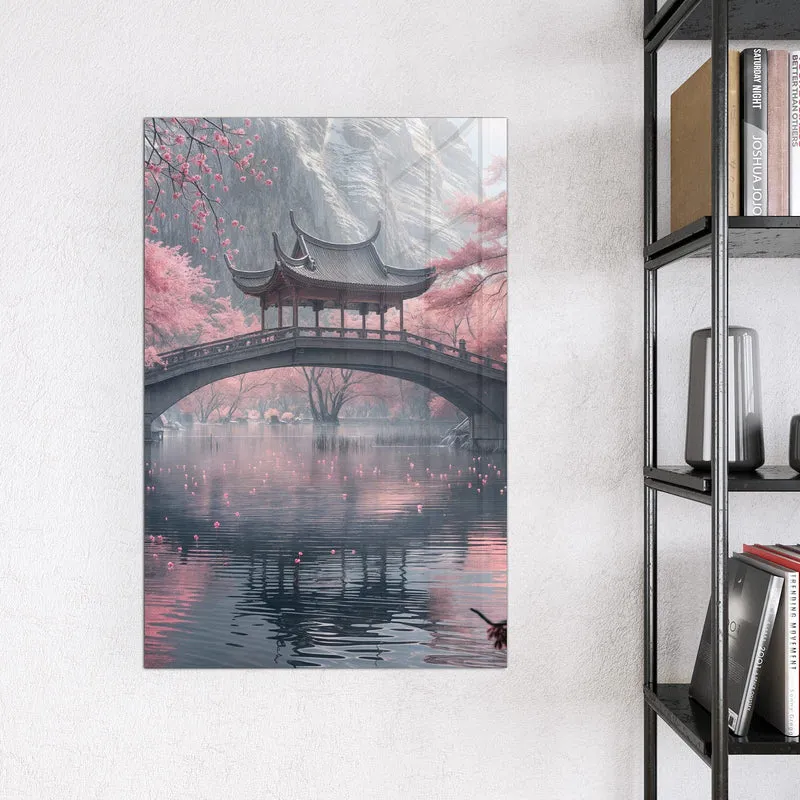 Magnettafel - Japanischer Garten