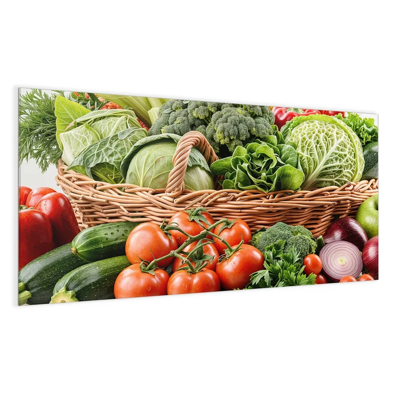 Magnettafel - Voller Gemüsekorb