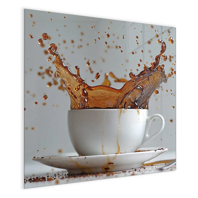Magnettafel - Kaffeeexplosion