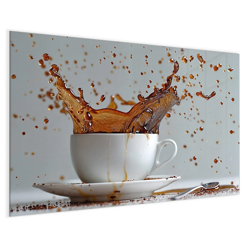 Magnettafel - Kaffeeexplosion