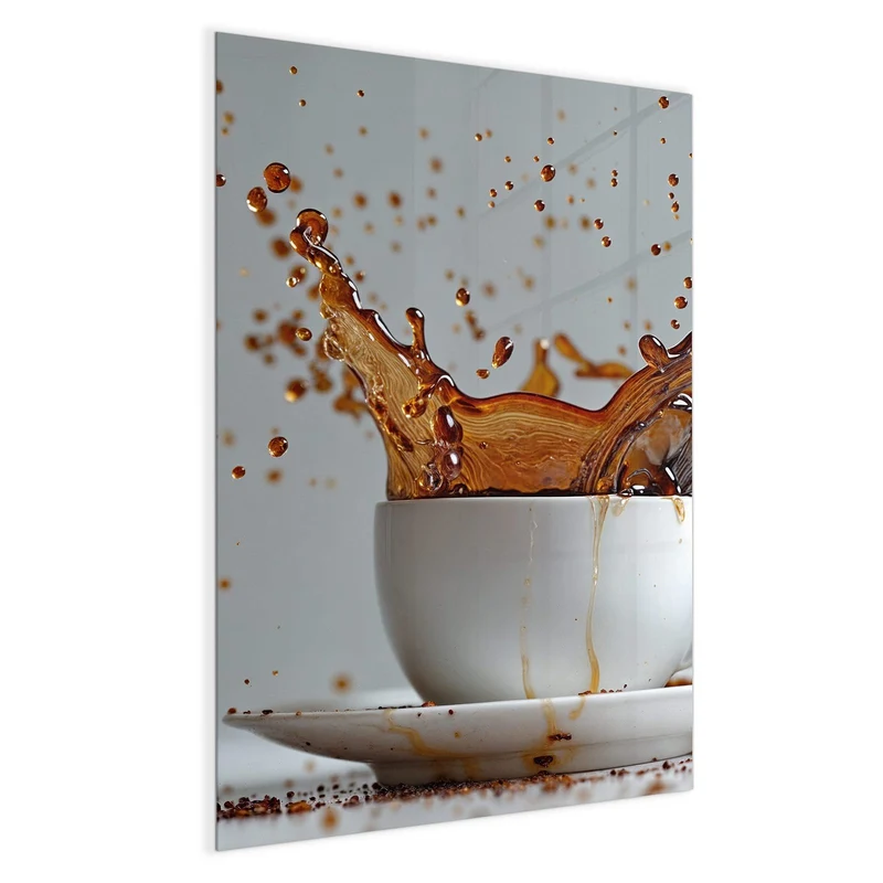 Magnettafel - Kaffeeexplosion