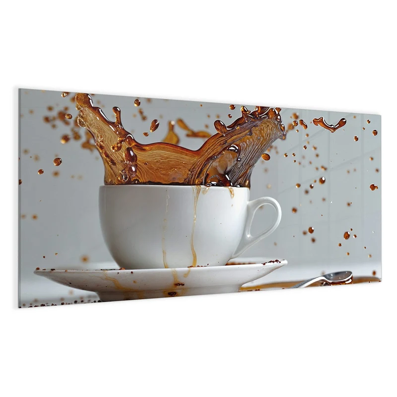 Magnettafel - Kaffeeexplosion