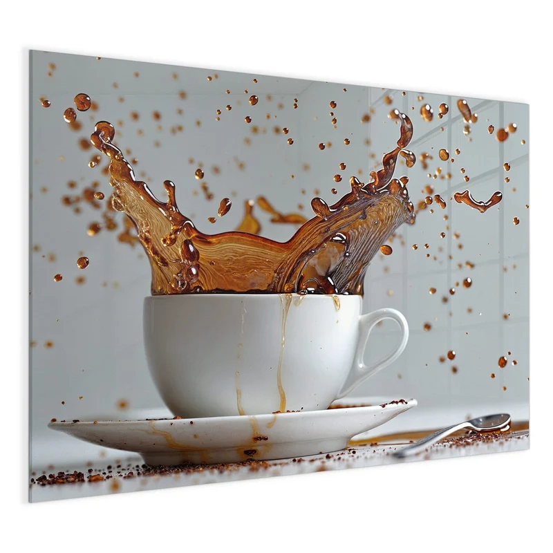 Magnettafel - Kaffeeexplosion