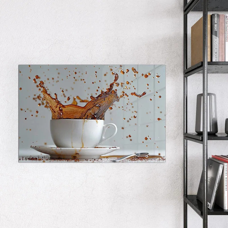 Magnettafel - Kaffeeexplosion