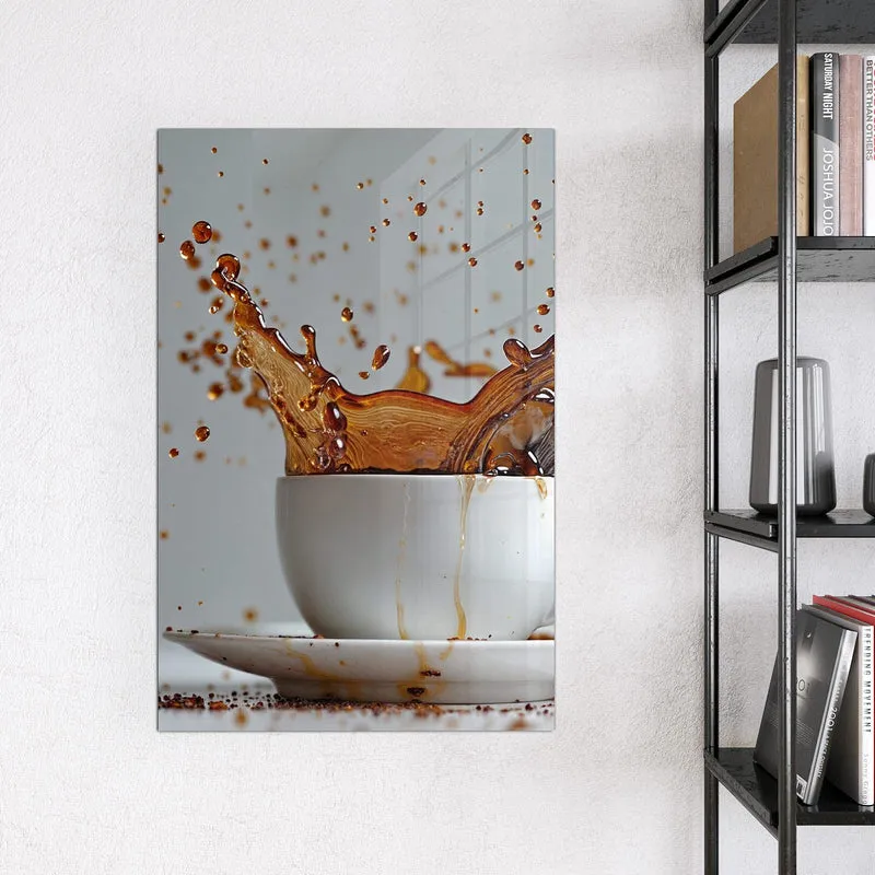 Magnettafel - Kaffeeexplosion