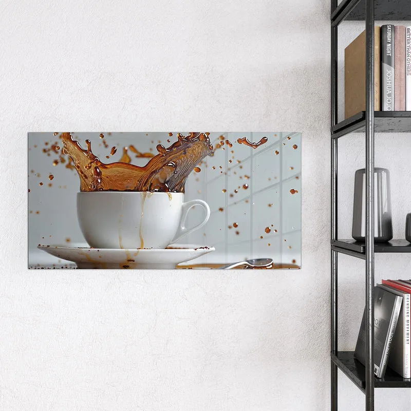 Magnettafel - Kaffeeexplosion