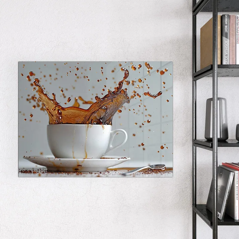 Magnettafel - Kaffeeexplosion