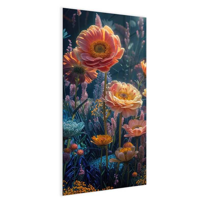 Magnettafel - Bunte Blütenwiese