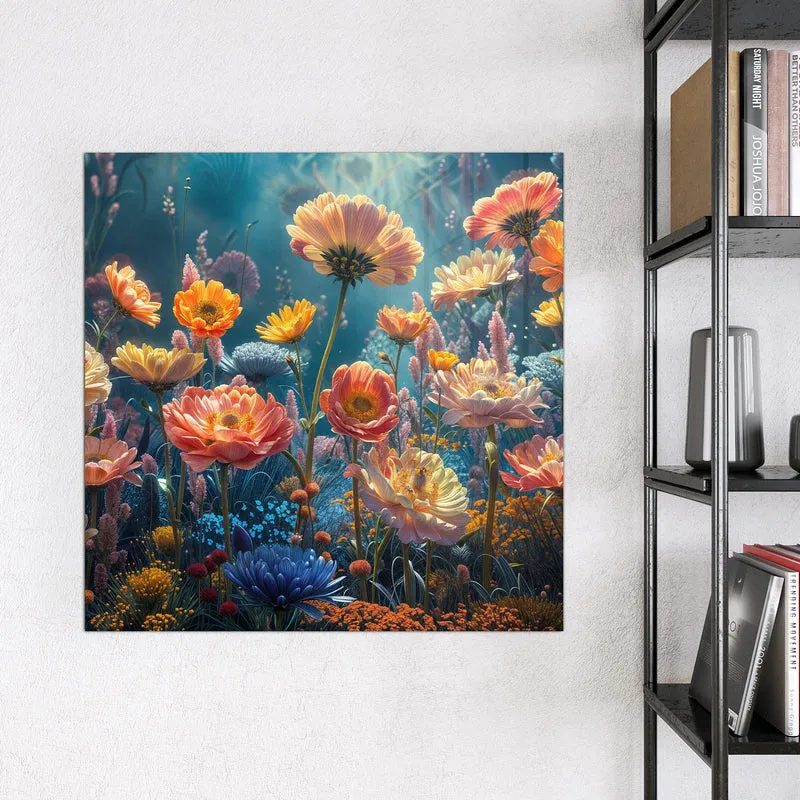 Magnettafel - Bunte Blütenwiese