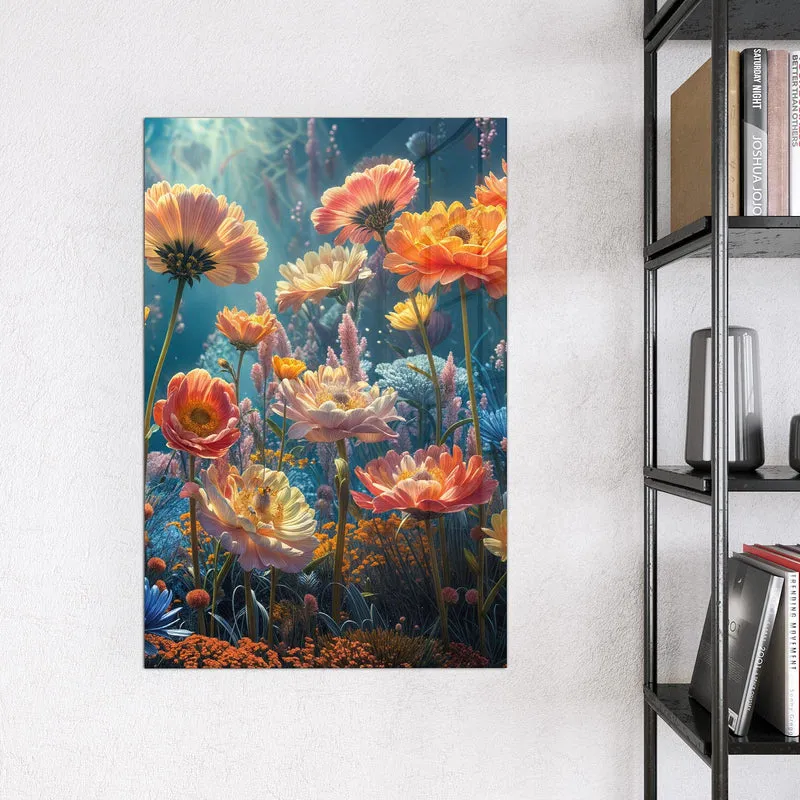 Magnettafel - Bunte Blütenwiese