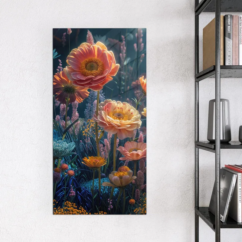 Magnettafel - Bunte Blütenwiese