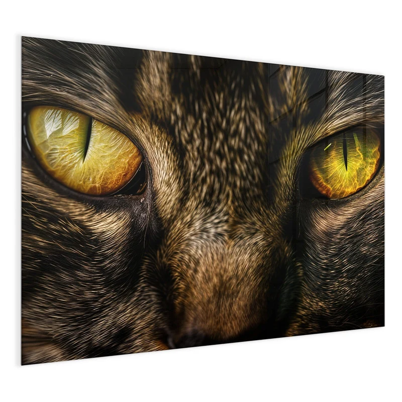 Magnettafel - Gelbgrünes Katzenauge