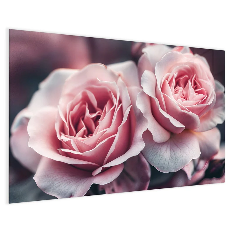 Magnettafel - Rosenblüten Duo