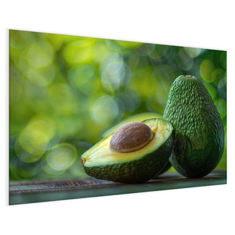 Magnettafel - Halbierte Avocado