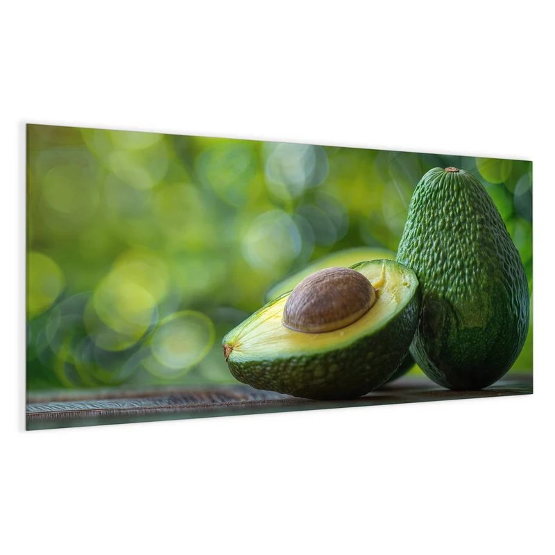 Magnettafel - Halbierte Avocado