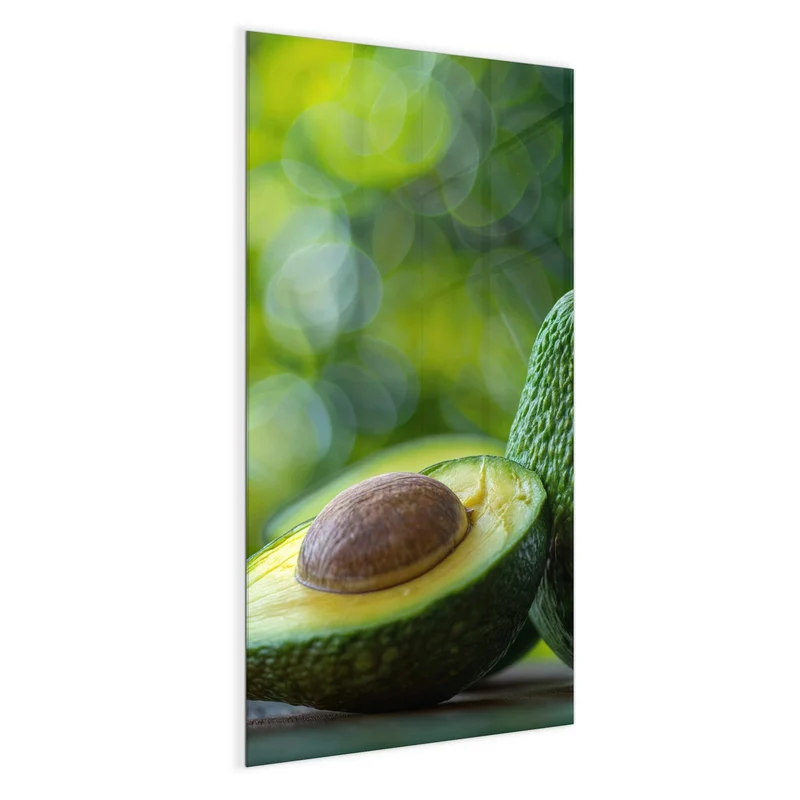 Magnettafel - Halbierte Avocado