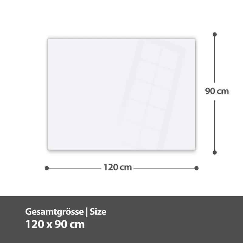 Magnettafel - Herbstfarben am Seeufer