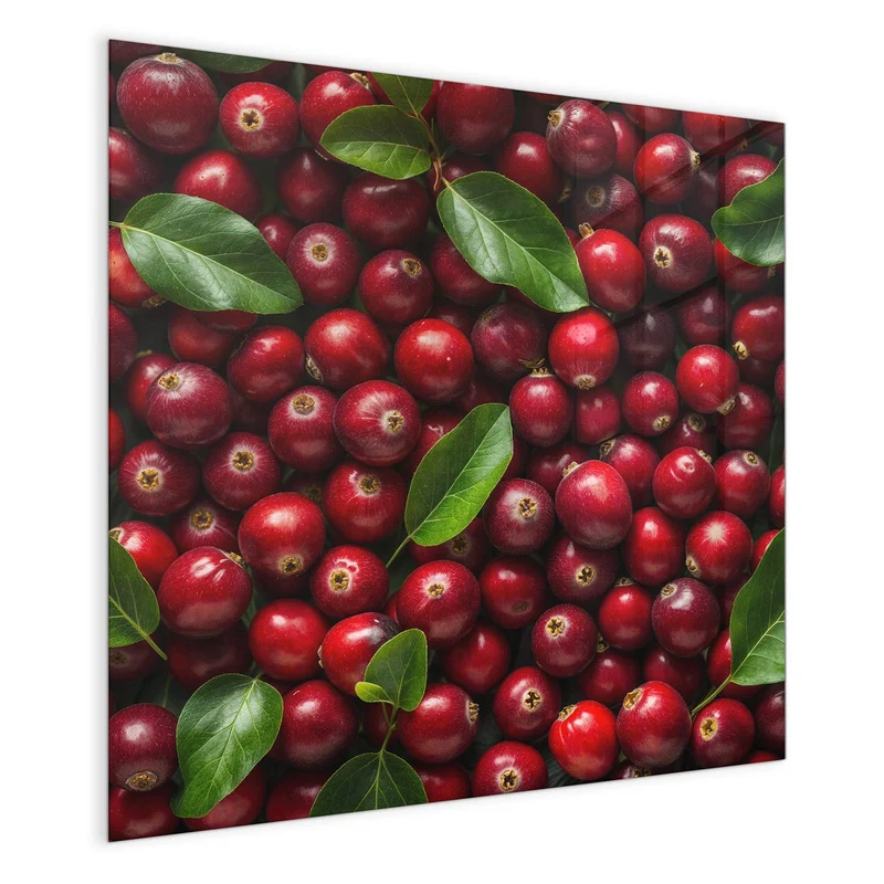 Magnettafel - Frische Preiselbeeren