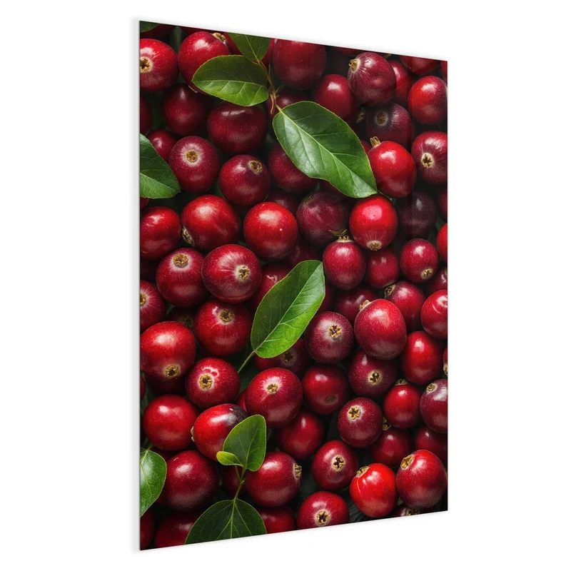 Magnettafel - Frische Preiselbeeren