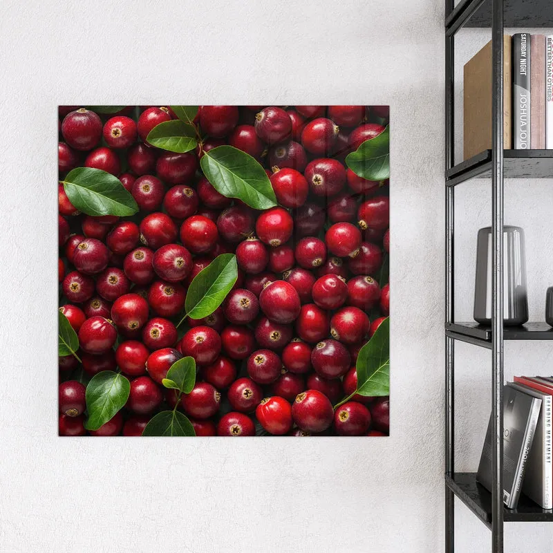 Magnettafel - Frische Preiselbeeren