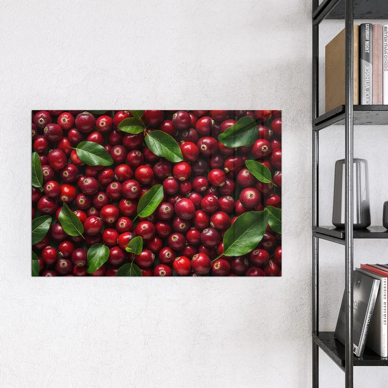 Magnettafel - Frische Preiselbeeren