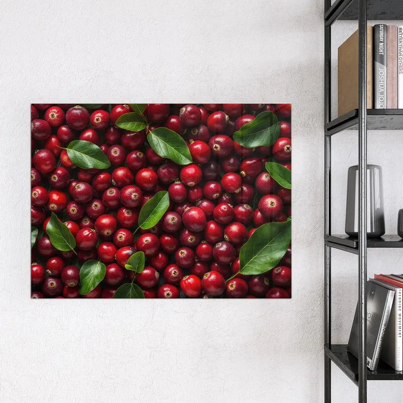 Magnettafel - Frische Preiselbeeren