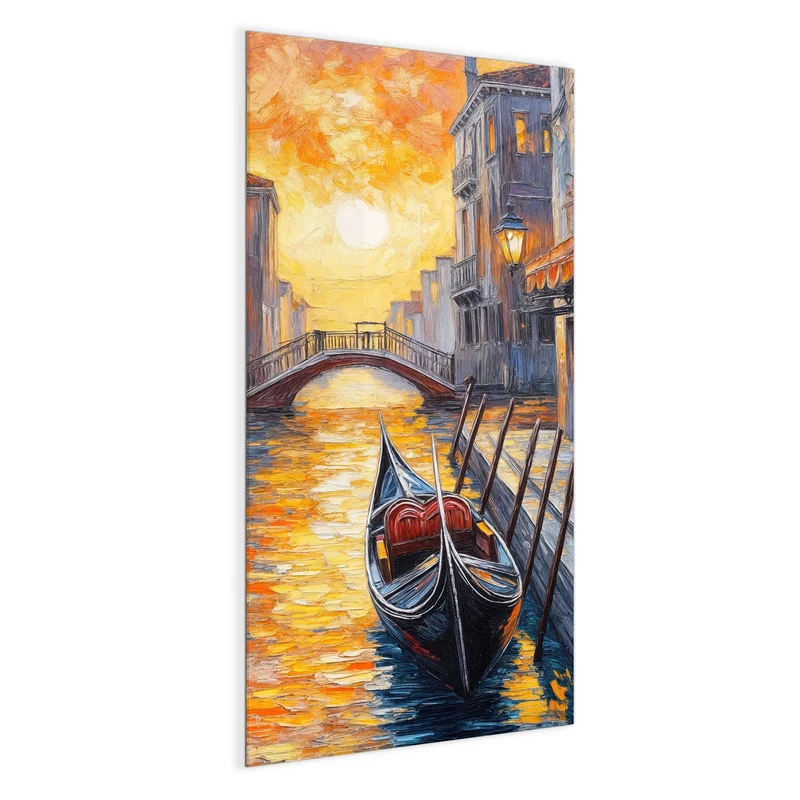 Magnettafel - Gondel in Venedig