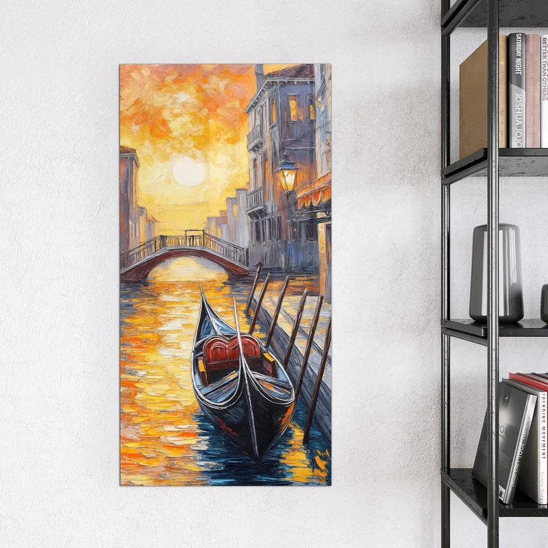 Magnettafel - Gondel in Venedig